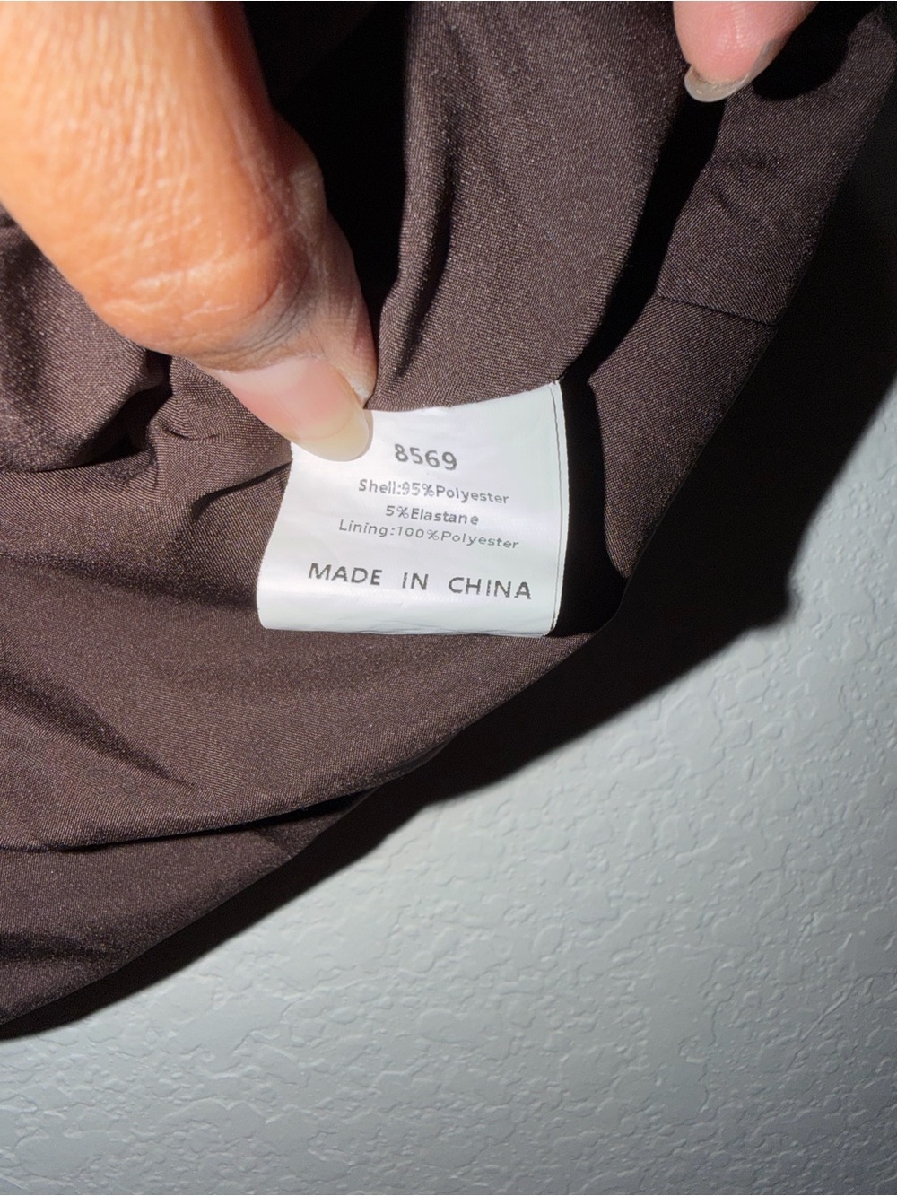 BTFBM Brown Tailored Women's Button-Front Vest - Picture 4 of 4